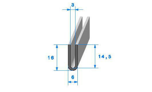 SE870 - 16x6 mm