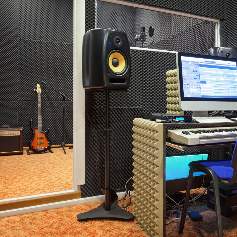 Comment construire une dalle acoustique et antivibratoire pour un studio de  musique ? - Solutions Elastomères