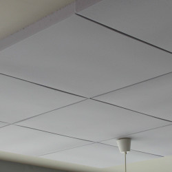 Panneau De Mousse Acoustique Basotect Mélamine 30 Mm - Auto-adhésif, Ignifuge - Dimensions 1200x600 Mm - Gris