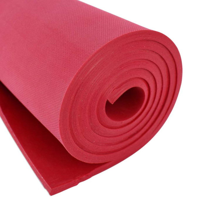 Rouleaux Caoutchouc Super-Abrasion Abrasion Rouge Haute Qualite Rubber Solutions Elastomeres