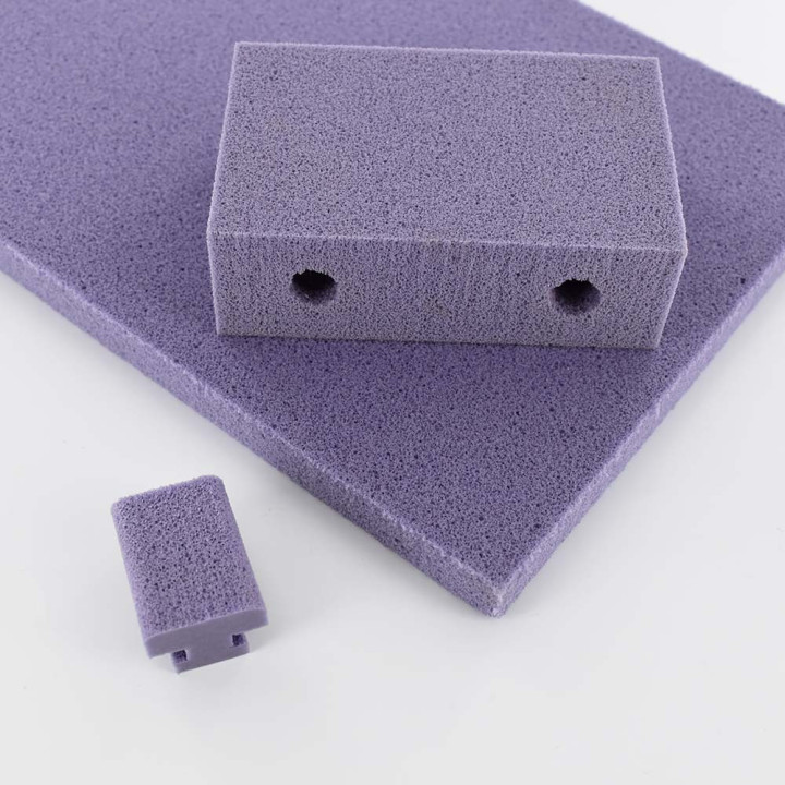 Regufoam® Vibration 220 Plus Violet  plaque isolant isolante antivibratoire vibrations isolation protection solutions élastomère