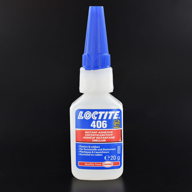 Colle instantanée Loctite 406 - 20 g - Plastigood