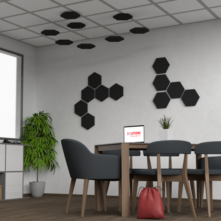 Panneau Acoustique Hexagone