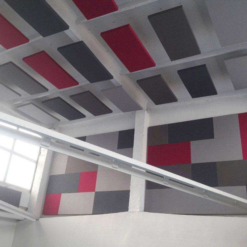 Acoustic Panel for Ceiling and Wall Rectangle, Rectangular