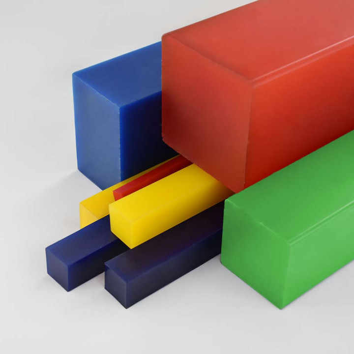 Barres barre rectangle polyurethane polymere caoutchouc pu solution solutions elastomere elastomeres made in France 