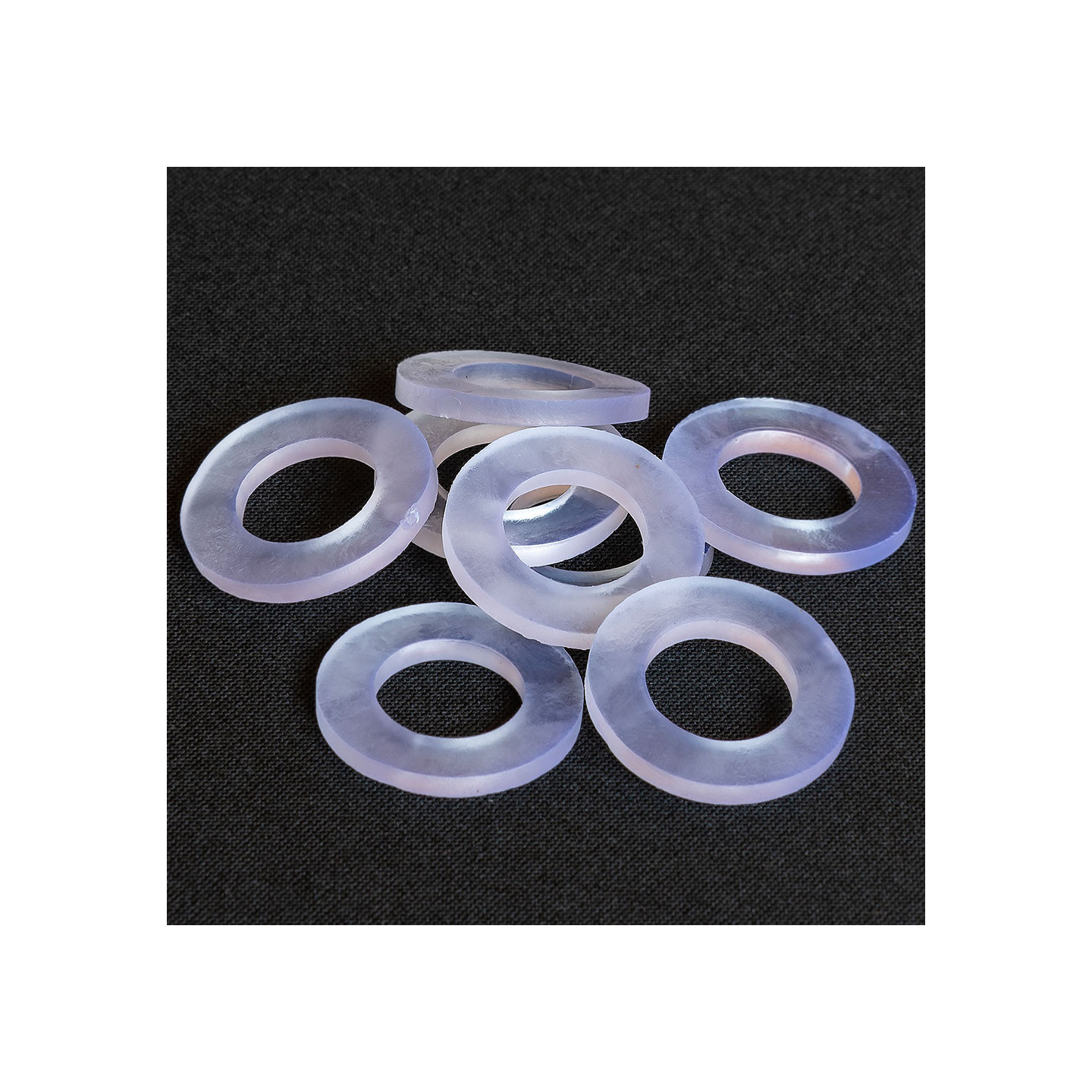 6 Joints Rondelles Silicone – 40mm Diamètre Extérieur, 2mm Épaisseur – Uxcell